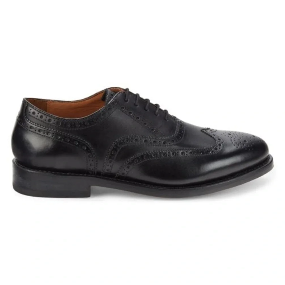 Allen Edmonds Hendrix Leather Oxford Black Sz 14E Wide